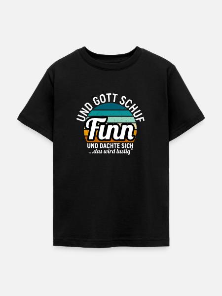 Frank - Teenager T-Shirt - Schwarz