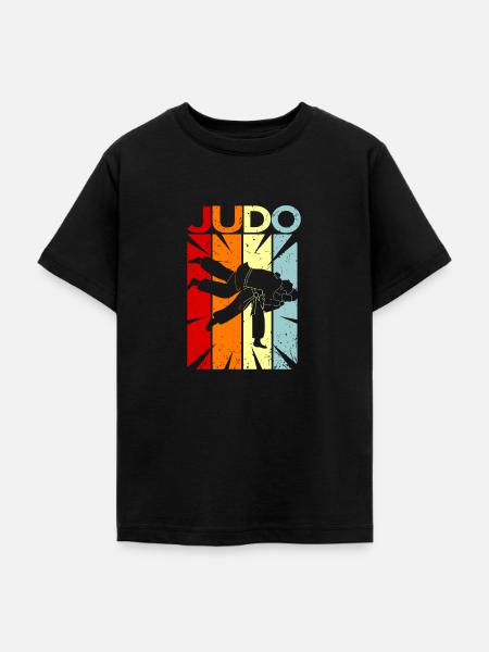 Judo - Teenager T-Shirt - Schwarz