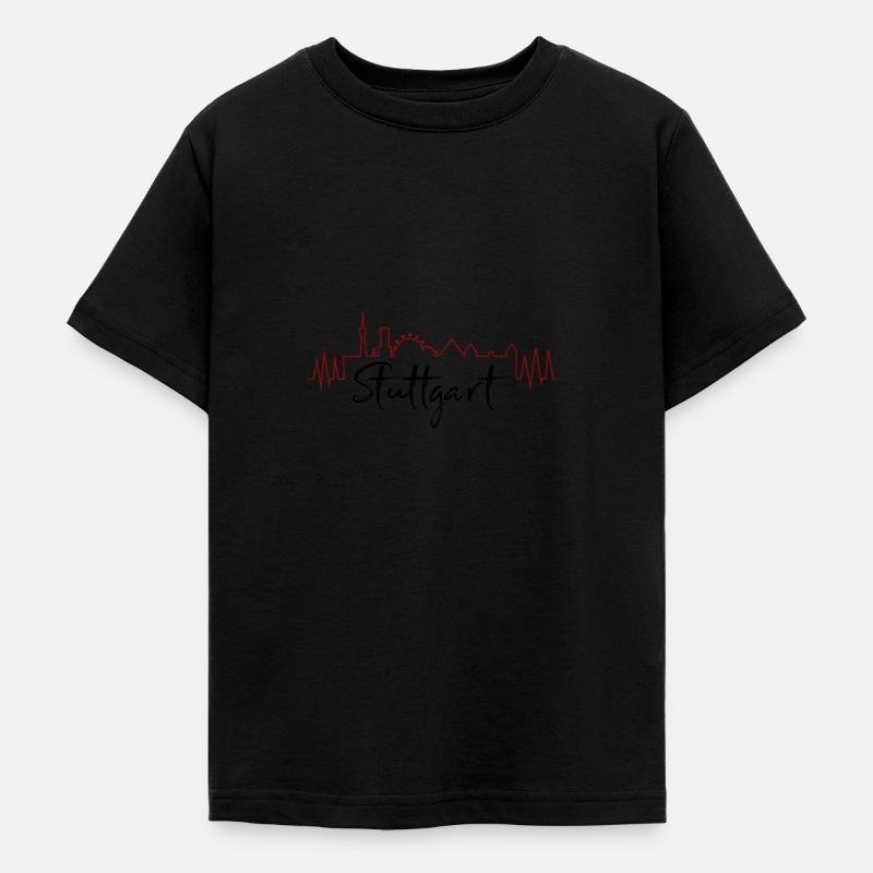 Stuttgart - T-shirt Ado - noir