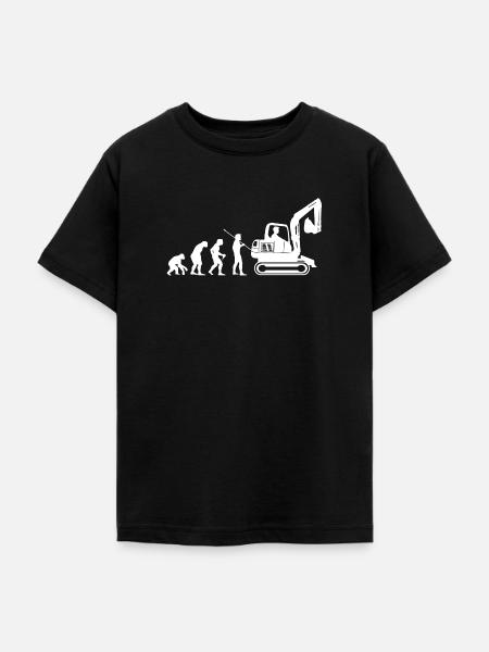 Bagger - Teenager T-Shirt - Schwarz