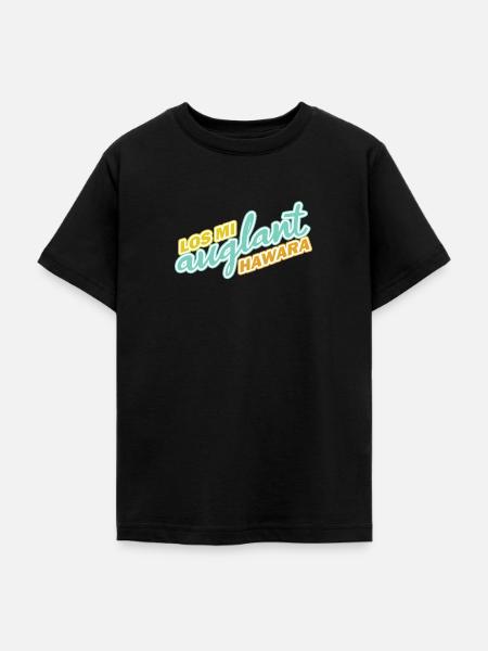 Los mi auglant - Teenager T-Shirt - Schwarz