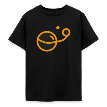 Universum - Teenager T-Shirt - Schwarz - Vorne - AI Model Teenager Male light (155cm)
