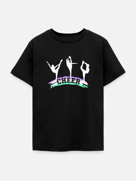 Cheerleading, Cheer - Teenager T-Shirt - Schwarz