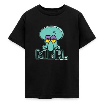 SpongeBob Schwammkopf Thaddäus Q. Tentakel - Teenager T-Shirt - Schwarz - Vorne - AI Model Teenager Male light (155cm)
