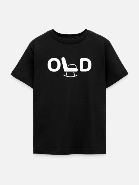 Old - Teenager T-Shirt - Schwarz