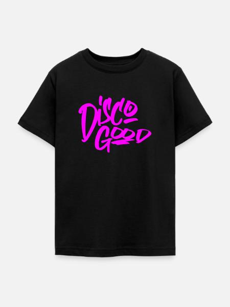 Disco Good Pink - Teenager T-Shirt - Schwarz