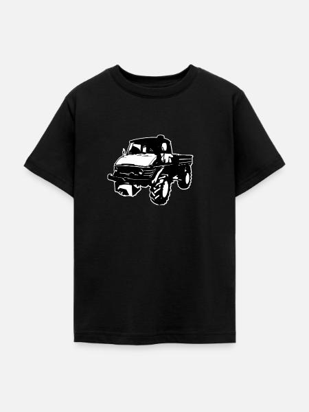Unimog - Teenager T-Shirt - Schwarz