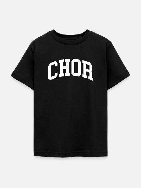 Chor - Teenager T-Shirt - Schwarz