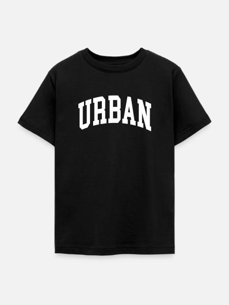 Urban - Teenager T-Shirt - Schwarz
