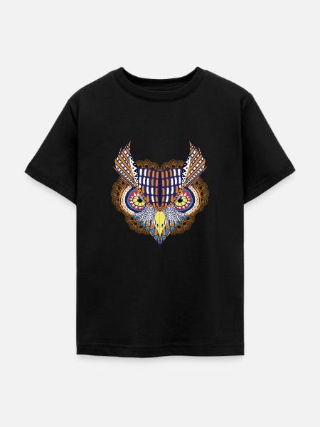 Art - Eagle - Teenager T-Shirt - Schwarz
