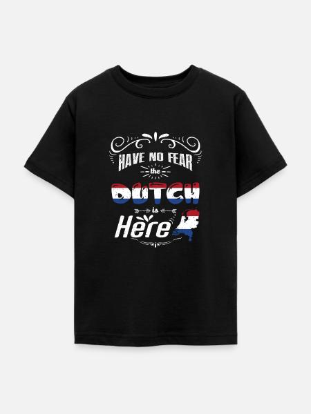 Holland - Teenager T-Shirt - Schwarz
