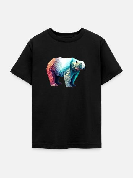 Eisbär - Teenager T-Shirt - Schwarz