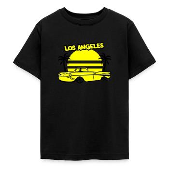 Los Angeles Lowrider - Teenager T-Shirt - Schwarz - Vorne - AI Model Teenager Male light (155cm)