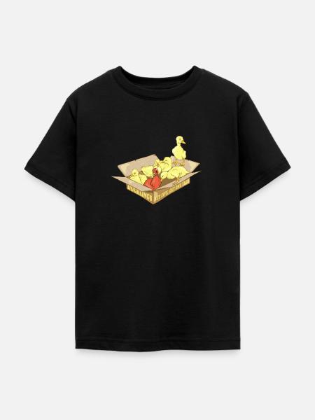 Böses Entlein - Teenager T-Shirt - Schwarz