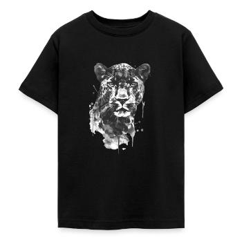 Panther - Teenager T-Shirt - Schwarz - Vorne - AI Model Teenager Male light (155cm)