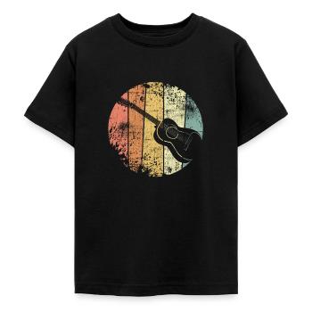 Gitarre - Teenager T-Shirt - Schwarz - Vorne - AI Model Teenager Male light (155cm)