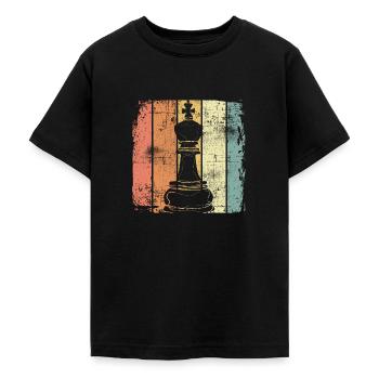 Schach - Teenager T-Shirt - Schwarz - Vorne - AI Model Teenager Male light (155cm)