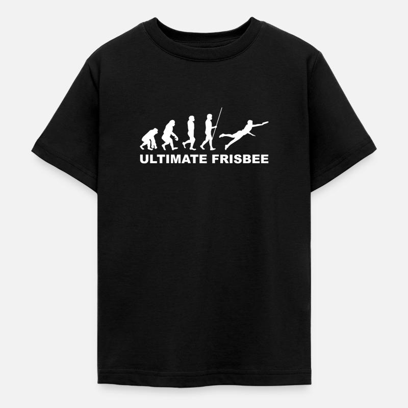 Frisbee Lancer Disc Sport - T-shirt Ado - noir