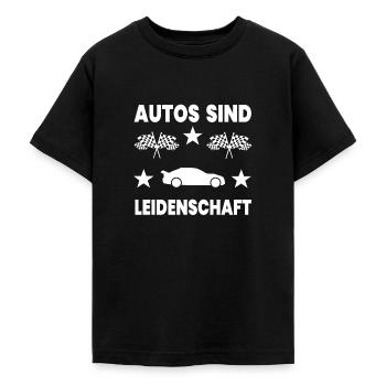 Auto - Teenager T-Shirt - Schwarz - Vorne - AI Model Teenager Male light (155cm)