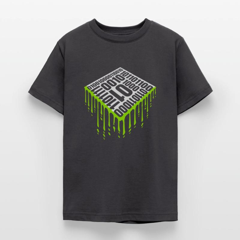 Binary Code Program Language Teenage T-Shirt