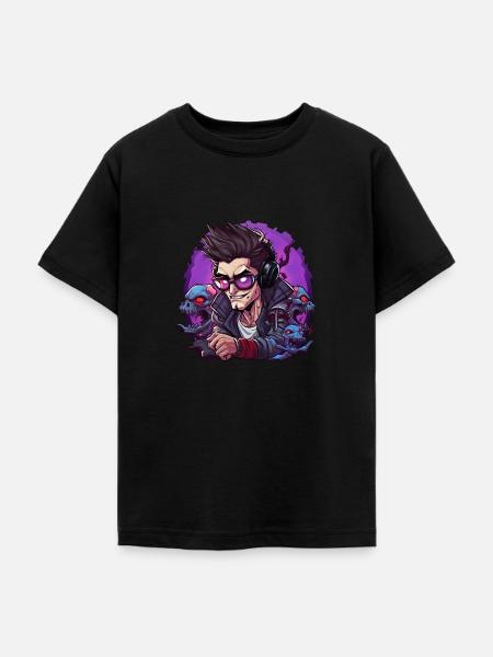Gamer - Teenager T-Shirt - Schwarz