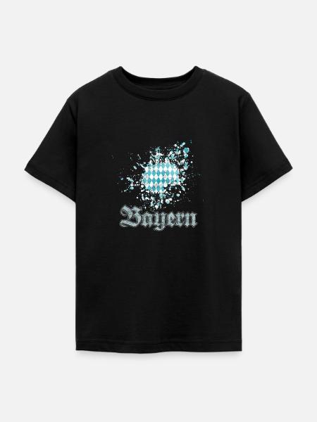 Bayern - Teenager T-Shirt - Schwarz