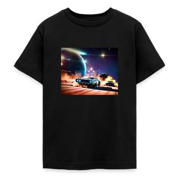Mad and Furious #4 - Teenage T-Shirt - black - Front - AI Model Teenager Male light (155cm)