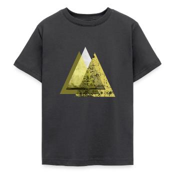 Mountains climber - Teenage T-Shirt - dark grey - Front - AI Model Teenager Male light (155cm)