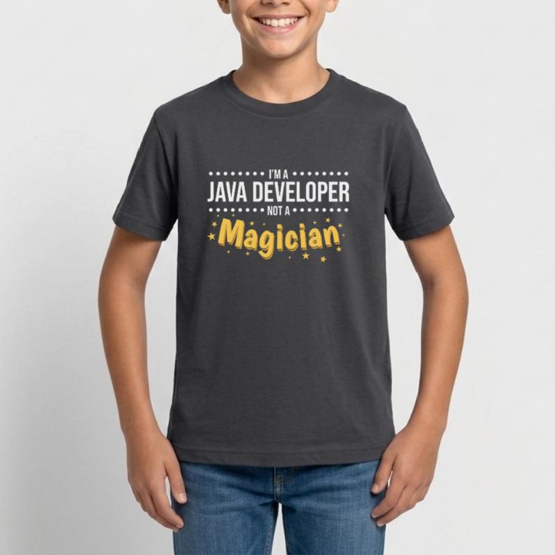 Java Developer Teenager T-Shirt