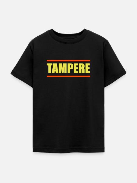 Tampere - Teenager T-Shirt - Schwarz