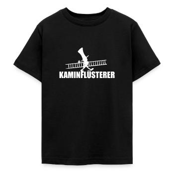 Schornsteinfeger, Schornsteinflüsterer, Humor - Teenager T-Shirt - Schwarz - Vorne - AI Model Teenager Male light (155cm)