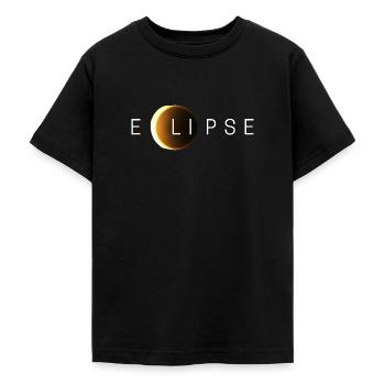 Sonnenfinsternis - Teenager T-Shirt - Schwarz - Vorne - AI Model Teenager Male light (155cm)