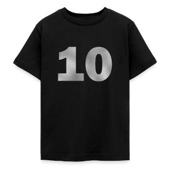 Geburtstag 10 Jahre - Teenager T-Shirt - Schwarz - Vorne - AI Model Teenager Male light (155cm)