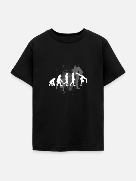 Turnen - Teenager T-Shirt - Schwarz