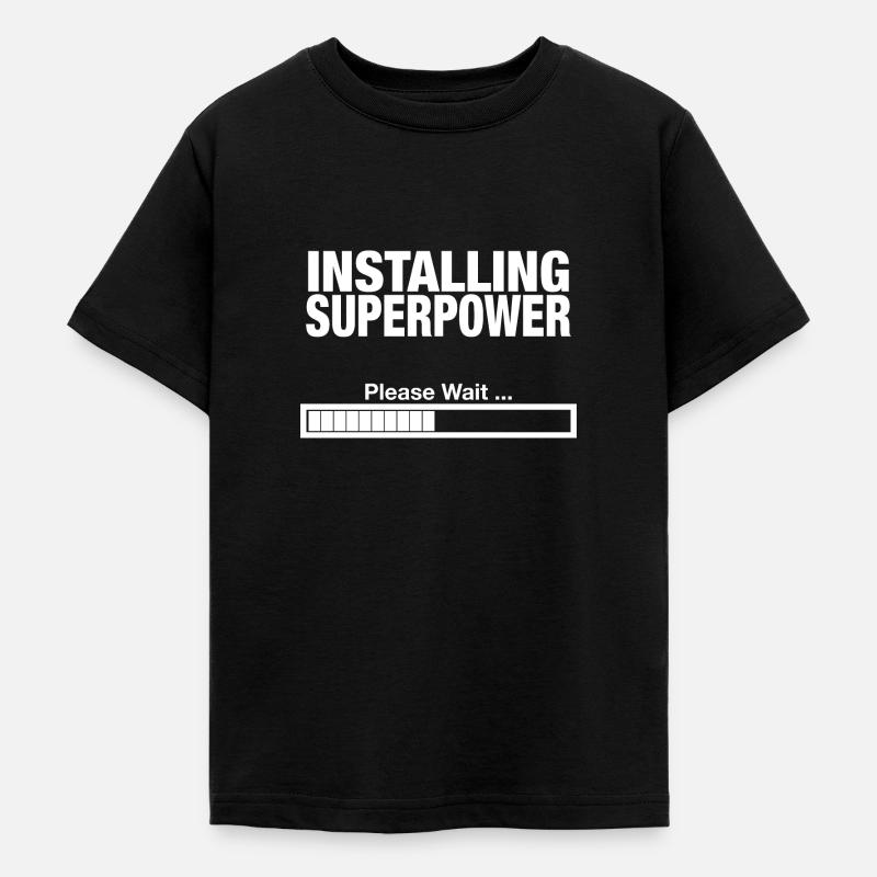 Superpuissances - T-shirt Ado - noir