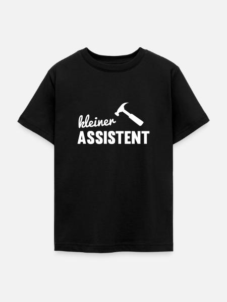 Kleiner Assistent - Teenager T-Shirt - Schwarz