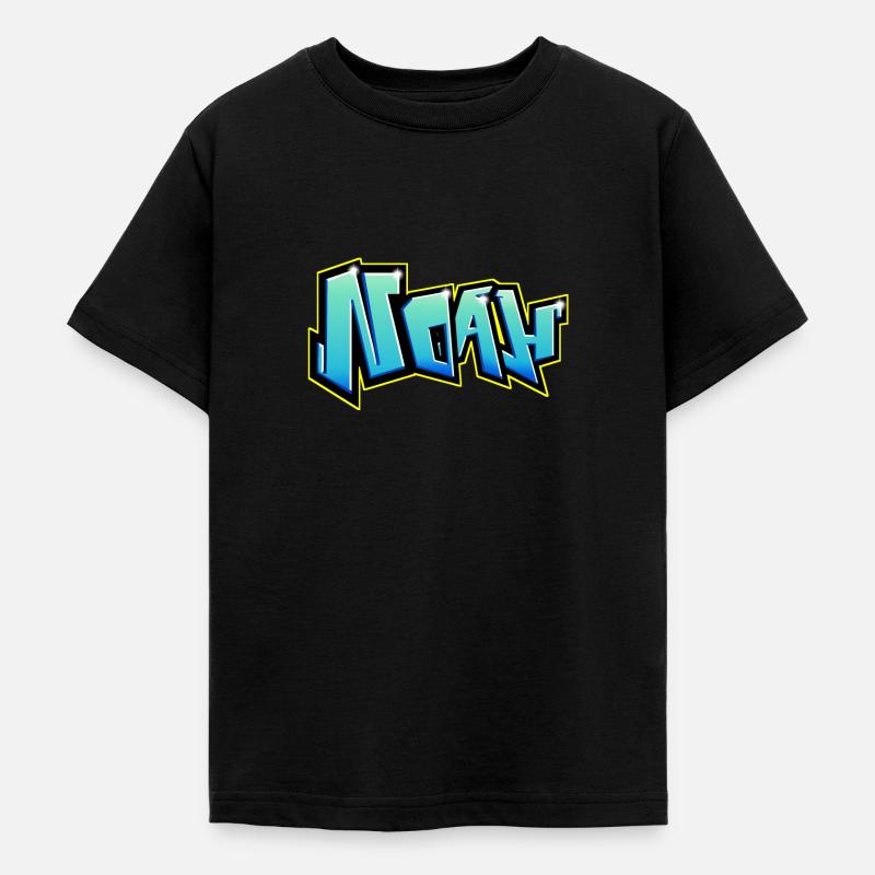 Graffiti NOAH printable - T-shirt Ado - noir
