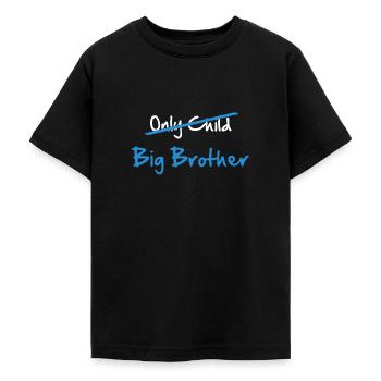 Big Brother T-shirt - Teenager-T-shirt - sort - Foran - AI Model Teenager Male light (155cm)