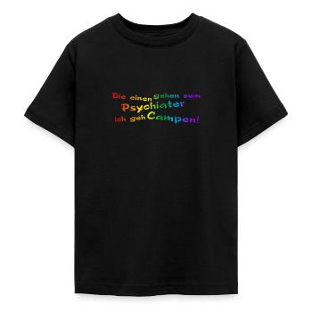 Psycho Camper pride - Teenager T-Shirt - Schwarz - Vorne - AI Model Teenager Male light (155cm)