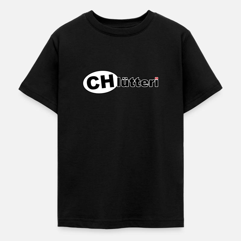 CHlütteri - T-shirt Ado - noir