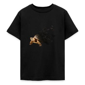 Schildkröte - Teenager T-Shirt - Schwarz - Vorne - AI Model Teenager Male light (155cm)
