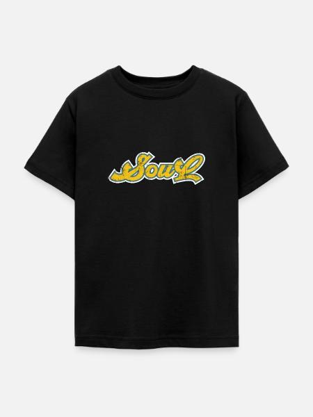 Soul Musik - Teenager T-Shirt - Schwarz