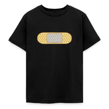 Pflaster Punkte Design - Teenager T-Shirt - Schwarz - Vorne - AI Model Teenager Male light (155cm)