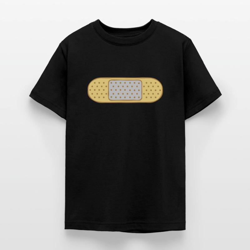 Patch Dots Design Teenage T-Shirt