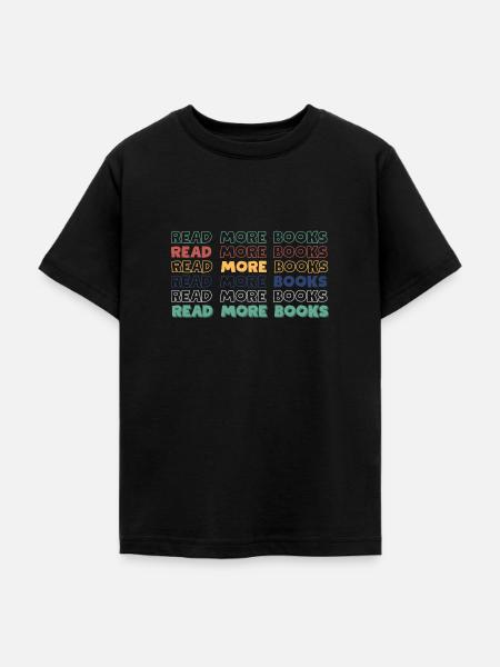 READ MORE BOOKS - Teenager T-Shirt - Schwarz