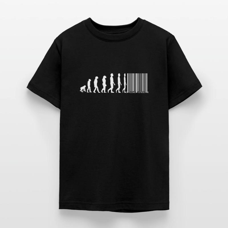 Evolution code-barres T-shirt Ado