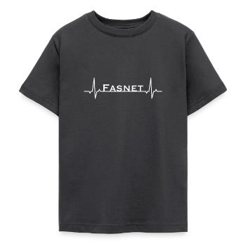 5. Jahreszeit: Fasnet ! - Teenager T-Shirt - Dunkelgrau - Vorne - AI Model Teenager Male light (155cm)