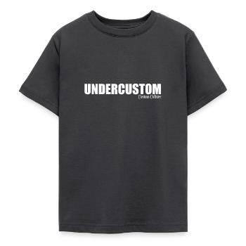 SOUS-COUTUME - T-shirt Ado - charbon - Devant - AI Model Teenager Male light (155cm)