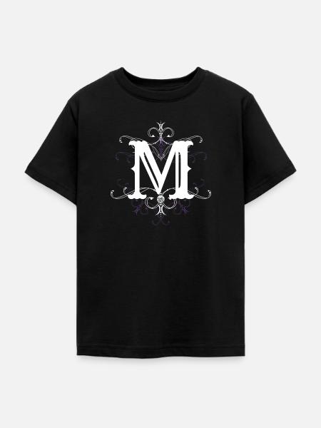 Buchstabe M Buchstabe-M - Teenager T-Shirt - Schwarz