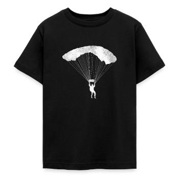 Paragliding - Teenager T-Shirt - Schwarz - Vorne - AI Model Teenager Male light (155cm)